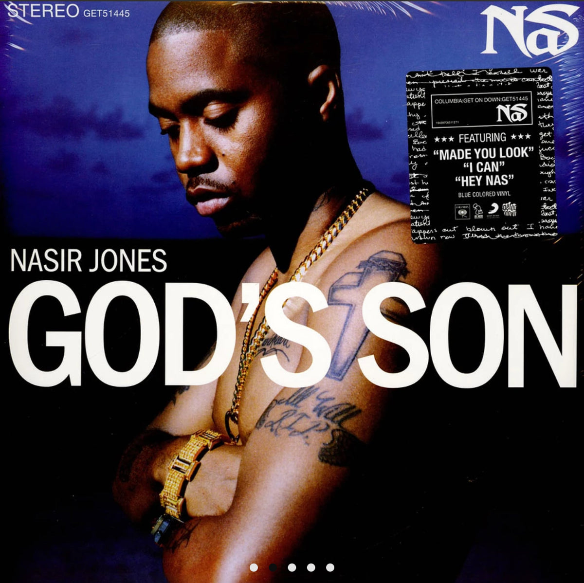 NAS God's Son - A Cappella レコード 2LP Nas – God's Son (coloured vinyl) – Vinyl 2LP – Mr Bongo