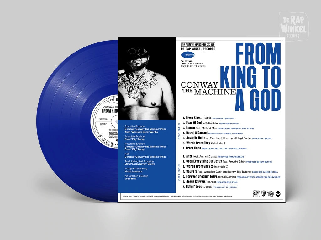 Conway The Machine “From A king To A God” Blue LP – Athens