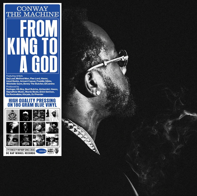 Conway The Machine “From A king To A God” Blue LP – Athens Hood