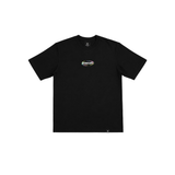 A.H.B. OVERSIZED BLK "SS OVAL LOGO" T-SHIRT