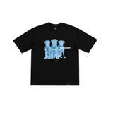 A.H.B. OVERSIZED BLK "THE ROTTS" T-SHIRT