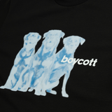 A.H.B. OVERSIZED BLK "THE ROTTS" T-SHIRT