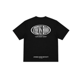 A.H.B. OVERSIZED BLK "ATHENS HOOD" T-SHIRT