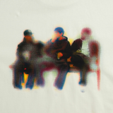 A.H.B. REGULAR OFF WHITE "LATE NIGHT DAYS" T-SHIRT