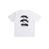 A.H.B. REGULAR WHT "LEVITATING" T-SHIRT