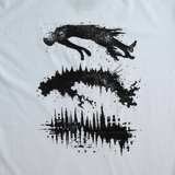 A.H.B. REGULAR WHT "LEVITATING" T-SHIRT