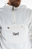 A.H.B. OFF WHITE "BOYCOTT TAG" FLEECE COD:008-535-002