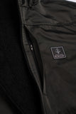 A.H.B DOUBLE FACE OLIVE ON BLK "LOGO PATCH" JACKET