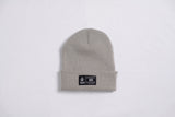 A.H.B (10 YEARS ANNIVERSARY) GREY PATCH BEANIE