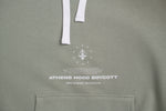 A.H.B. VISCOSE MINT "EMBRACE THE REVOLUTION" HOODIE COD:001-468-040