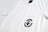 A.H.B. WHITE "WORLDWIDE" POCKET T-SHIRT