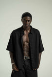A.H.B. OVERSIZED EMBROIDERY "ATHENS HOOD" SHIRT