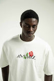 A.H.B. OVERSIZED OFF WHITE "AM DAYZ" T-SHIRT