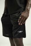 A.H.B. DRY-FIT EMBROIDERY BLK "B EBLEM" SHORTS