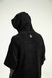 A.H.B. EMBROIDERY BABY PINK "BOYCOTT TAG" PONCHO