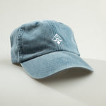 A.H.B. BLUE WASHED "LOGO" DADCAP 022-524-006