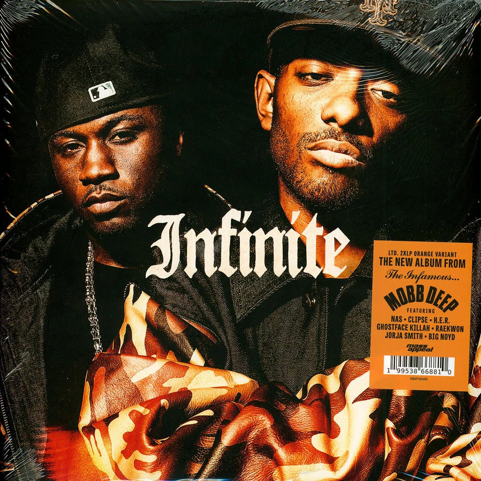 Mobb Deep “Infinite”Orange Vinyl Edition – Athens Hood Boycott
