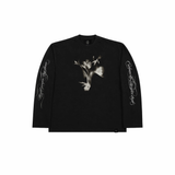 A.H.B. BLK "FLOWER" LONGSLEEVE