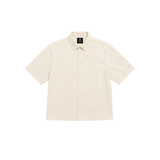 A.H.B. OVERSIZED OFF WHITE EMBROIDERY "ATHENS HOOD" SHIRT