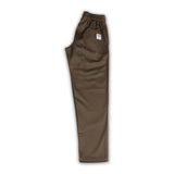 A.H.B. OLIVE "LOGO PATCH" CHINO PANTS