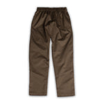A.H.B. OLIVE "LOGO PATCH" CHINO PANTS