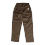 A.H.B. OLIVE "LOGO PATCH" CHINO PANTS