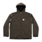 A.H.B. DOUBLE-FACED OLIVE "LOGO PATCH" JACKET
