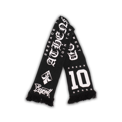 A.H.B. BLACK "10 YEARS" SCARF