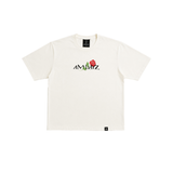 A.H.B. OVERSIZED OFF WHITE "AM DAYZ" T-SHIRT