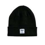 A.H.B. BLK "BOYCOTT TAG" BEANIE