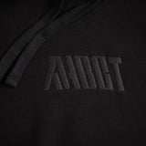 A.H.B. BLK EMBROIDERED "AHBCT" HOODIE COD:001-602-003
