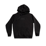 A.H.B. BLK EMBROIDERED "AHBCT" HOODIE COD:001-602-003