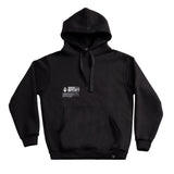 A.H.B. BLK "BORN FROM THIS STATIC" HOODIE COD:001-603-003