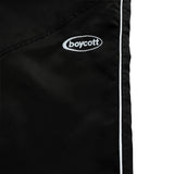 A.H.B. BLK EMBROIDERED "OVAL BOYCOTT" PANTS TRACK SUIT COD:034-611-025