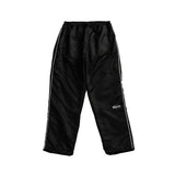 A.H.B. BLK EMBROIDERED "OVAL BOYCOTT" PANTS TRACK SUIT COD:034-611-025