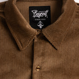 A.H.B. BLACK "PATCH LOGO"  CORDUROY SHIRT  COD : 040-540-038