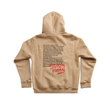 A.H.B. NEW CAMEL "THIS IS NOT FASHION" HOODIE COD:001-605-024