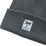 A.H.B. DARK GREY "BOYCOTT TAG" BEANIE