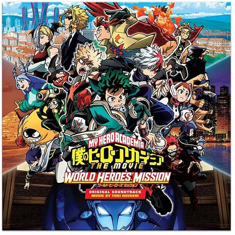 Yuki Hayashi OST My Hero Academia”World Heroes' Mission”2LP