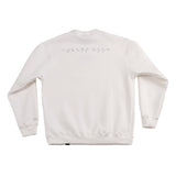 A.H.B. OFF WHITE EMBROIDERED "AHB" CREWNECK COD:002-608-002