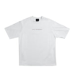 A.H.B. OFF WHITE "WE DON'T NEED PERMISION" OVERSIZED T-SHIRT COD:003-533-001