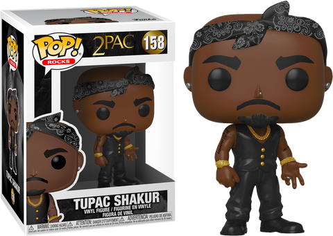 Funko POP! Rocks: 2PAC - Tupac Shakur #158 Figure