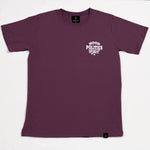 A.H.B. BURGUNDY "MOLOTOV" T-SHIRT COD:003-416-024