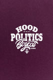 A.H.B. BURGUNDY "MOLOTOV" T-SHIRT COD:003-416-024
