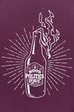 A.H.B. BURGUNDY "MOLOTOV" T-SHIRT COD:003-416-024
