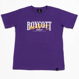 A.H.B. PURPLE "HOOD POLITICS" T-SHIRT COD:003-426-025