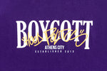 A.H.B. PURPLE "HOOD POLITICS" T-SHIRT COD:003-426-025