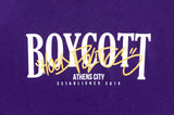 A.H.B. PURPLE "HOOD POLITICS" T-SHIRT COD:003-426-025
