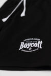 A.H.B. BLACK "BOYCOTT" SHORTS COD:070-432-003