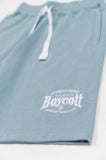 A.H.B. DUSTY BLUE "BOYCOTT" SHORTS COD:070-431-035